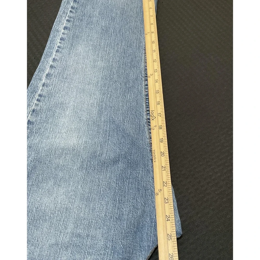 Levi's‎ 541 Jeans Mens 30x25(true) Light Wash Blue Taper Waterless Distressed